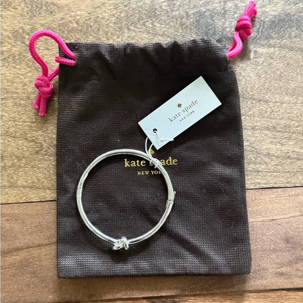 Kate Spade Silver Sailor’s Knot Bracelet